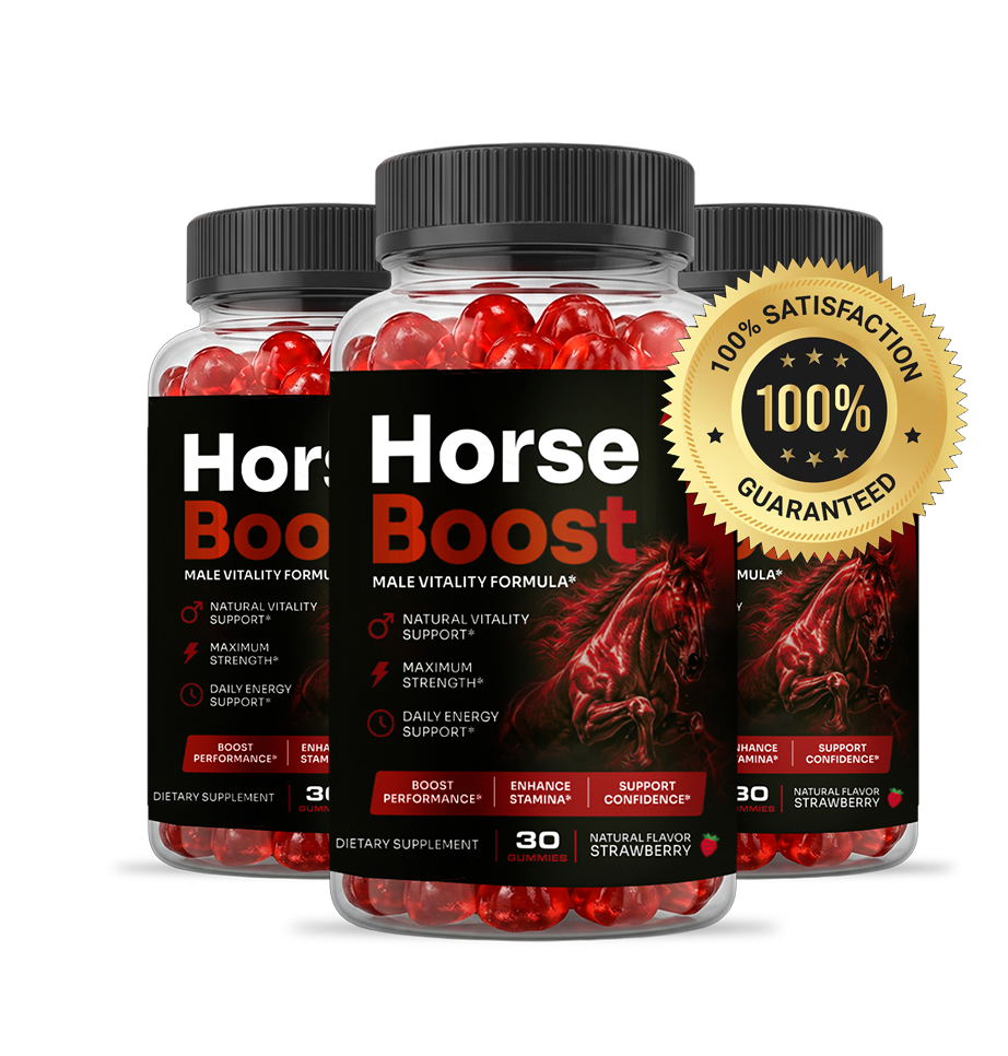 HorseBoost — natural male vitality support supplement
